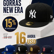 Gorra New Era cerradas semicurva y regulables - Img 58056973