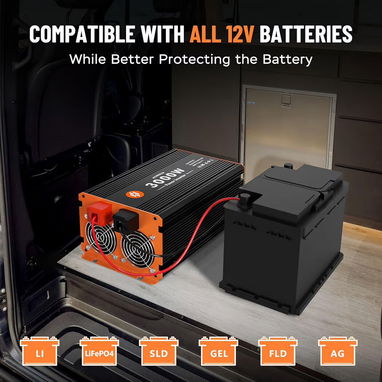 Inversor Homkeep 3000 watts continuos, 6000watts pico - 3/10