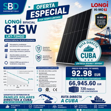 ☀️ Paneles Solares x Contenedor - 2/3