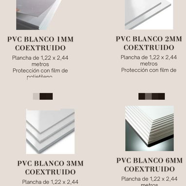 VENTA DE PVC Y ACRÍLICO - 2/10