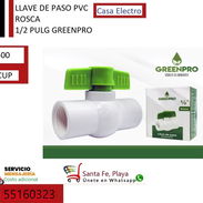 Llave paso PVC 1/2 500 cup - Img 56209006