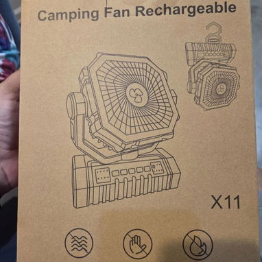 Ventilador x 11 recargable - 2/3