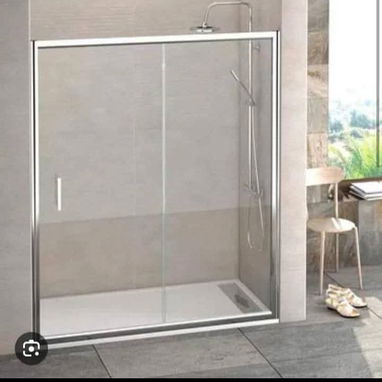Llegaron las mamparas de bañopaño fijo y cabinas de baño tenemos SERVICIO activo de montaje tambien - 4/10