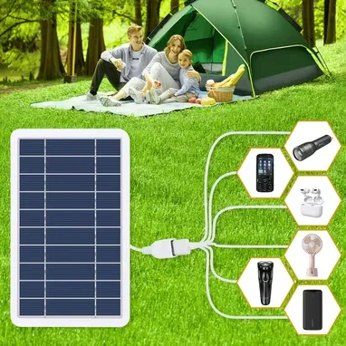 PANEL SOLAR PORTATIL | CARGADOR SOLAR USB | PANEL SOLAR USB | SOLAR CHARGER | PANEL FOTOVOLTAICO | CARGADOR CELULAR SOLA - Img 123418726