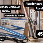 PLANCHA DE CABELLO ROYAL+ Rizador para Cabello Royal, Garantía de 1 mes, Entrega por un mínimo costo adicional - Img 54488083