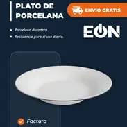 Platos, 1 unidad, envío gratis, con factura, somos empresa - Img 56542777