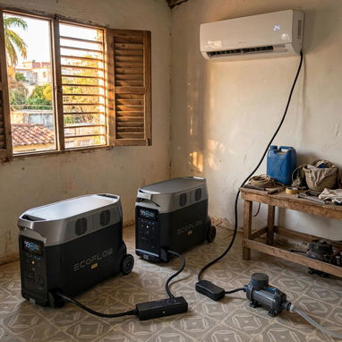 Combo EcoFlow 2 Delta Pro 7200Wh con hub 220V, nuevas selladas - 4,300 USD - Plaza, La Habana - 2/2