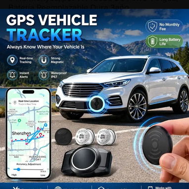 Localizador de autos GPS magnético, rastreador mundial, con historial de ubicación. Android y iPhone. - Img 122978656