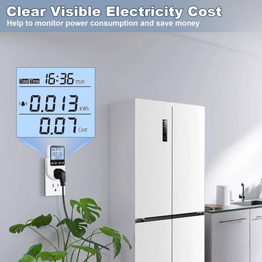 Medidor de potencia, monitor de uso de electricidad, consumo de energía para el hogar - Img 115137771