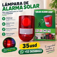 Alarma solar con sensor de movimiento - Img 57451097