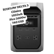 ECOFLOW DELTA 3 780 USD// Delta 3 Clásica 740 USD - Img 54788191