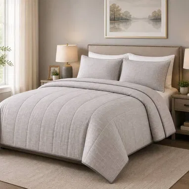 🛏️ Edredón + Juego de Sábanas Queen – Set Completo 5 Piezas. 50 USD. Renueva tu habitación.  WhatsApp 56249037 - Img 121686211
