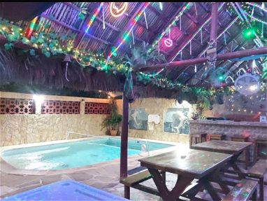 🧜🏻‍♀️🧜🏻‍♀️Renta con piscina y ranchón en la playa de Guanabo, 6 habitaciones climatizadas, contáctenos+5352463651🧜 - Img 65179295