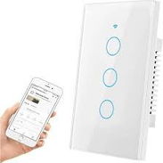 interruptor de luz inteligente Wi-Fi con panel táctil. - Img 50974680