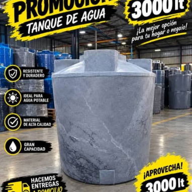 💧🏠 ¡Equipa tu hogar con el tanque de agua ideal! 🚚📦 - 8/9