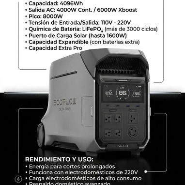 ECOFLOW DELTA 3, Classic, Max, Plus, Ultra, Pro, River - 3/9