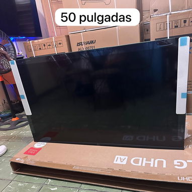 SMART TV LG 50 pulgadas UA73 AI UHD 4K precio $540 USD Mensajería Incluida Factura Garantía - Img 121869812