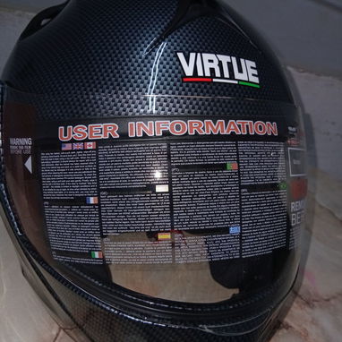 CASCO INTEGRAL DE FIBRA DE CARBONO - 2/9