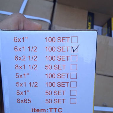 Ventas de tornillos por cantidad - Img 119866423