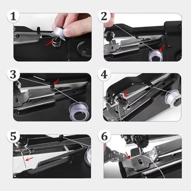 Mini maquina de coser electrica portatil - Img 125989174