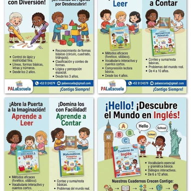 Libros de primer grado cuadernos de preescolar - 3/3