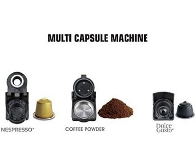 Cafetera 3 en1 para diferentes tipos de cápsulas y cafe en polvo - Img 67365675