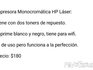Impresora Monocromática y PC de Escritorio - Img 68685787