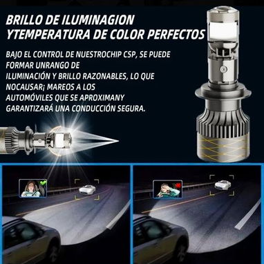 FOCOS LED H7 CON LUPA - 5/5