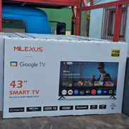 Smart TV 43 pulgadas Milexus FHD 1920 x 1080 Precio $270 USD Transporte incluido, garantía y Factura - Img 53226058