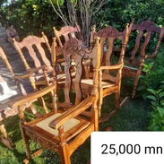 Parejas de sillones de madera algarrobo... son nuevos y con muy buena terminación y garantía y transporte incluido - Img 45592098