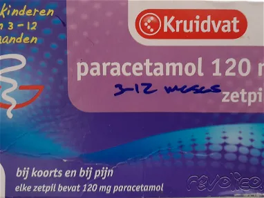 Supositorio infantil de Paracetamol - Img main-image-45659352