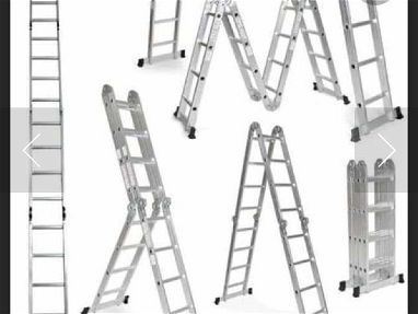 Vendo escalera de aluminio nueva multi funcion - Img main-image-45785670