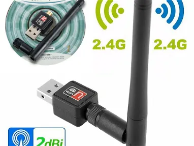 🔹️ ADAPTADOR WIFI USB DONGLE PARA PC 🔹️ 300 MBPS 🔹️ 2.4 GHZ 🔹️ 5.887.2360 - Img main-image-45488464