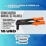 🔧 REMACHADORA MANUAL DE PALANCA 🔧 💲 Precio: 15 USD 🛡️ Garantía: 7 días - Img 55668409