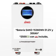 *Batería SAKO 15360Wh 51.2V y 300Ah*. tengo lo que buscas 💯 - Img 55824592