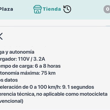Vendo bicimoto Izuki Bimini en 1000 usd haciendo 75 km - 4/6