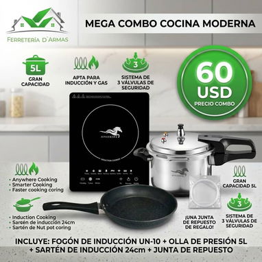 Fogón de inducción - 2/3