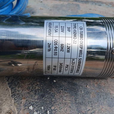 Bomba sumergible 3hp 220 volt - 2/2
