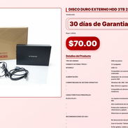DISCO DURO EXTERNO HDD 3TB 2.0 . - Img 57101943