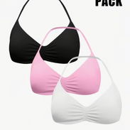 🎀🔥 TOPS PARA MUJER – ¡PACK ESPECIAL! 🔥🎀 ✨ Cómodos, modernos y fáciles de combinar ✨ 🖤 Rosa y blanco disponibles - Img 57962131