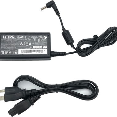 Cargador LITE-ON LITEON 19V 3.42A Adaptador de CA 65W PA-1650-90 Fuente de alimentación 0.177x0.118 in con cable 5327432 - Img 123348373