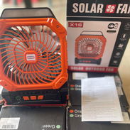 Ventilador recargable X16 (carga normal y por panel solar) - Img 57197915