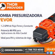 Bomba Presurizadora VEVOR 1.2 GPM 80 PSI 12V DC Autocebante Diafragma 2 Cámaras Para RV Riego Negro - Img 55114871