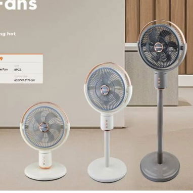 Ventilador recargable JYSUPER 3 en 1, 4 velocidades 12000 mhap, batería de litio Cabezal giratorio 360° precio 90 USD - Img 124445971