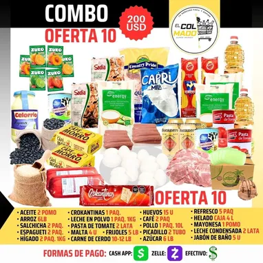 COMBOS DE COMIDA HASTA LA PUERTA DE SU CASA 🍱‼️Formas de pago: - CUP en efectivo y TRANSFERENCIA - USD 💵 - Desde USA - Img 123611727