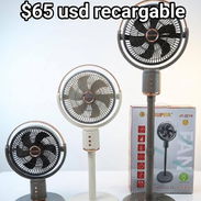 VENTILADOR RECARBLE PORTÁTIL! 💪 buenísimos mejor que los que traen panel - Img 55649138