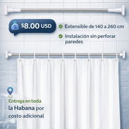 🚿 CORTINERO DE BAÑO - Img 56609145