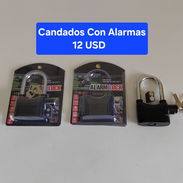 La Habana. 53584876 o 76471065 *Candado con Alarma para Moto, Bicicleta , Portones o Almacenes  De 110 dB , Resistente a - Img 56917735