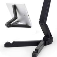 Soporte plástico negro para tabletas , móviles , etc.. - Img 54613420