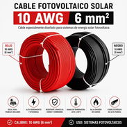 Super oferta de cable solar 4mm-6mm a super precio.menssjeria incluido - Img 56741921